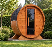 Barrelsauna Lerra thermowood - L 170cm D 205cm